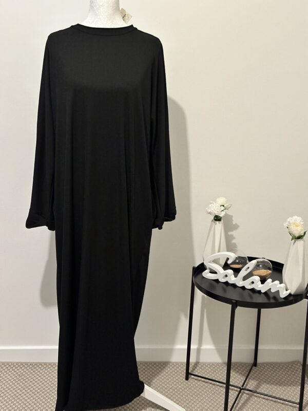 Abaya avec Rayure – Image 3
