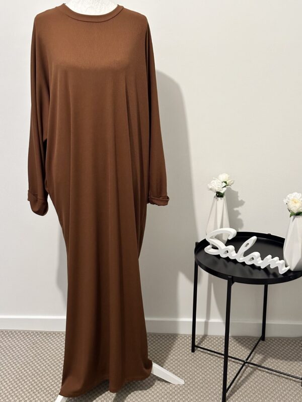 Abaya avec Rayure – Image 4