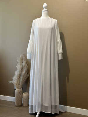 Abaya Crêpe avec Doublure