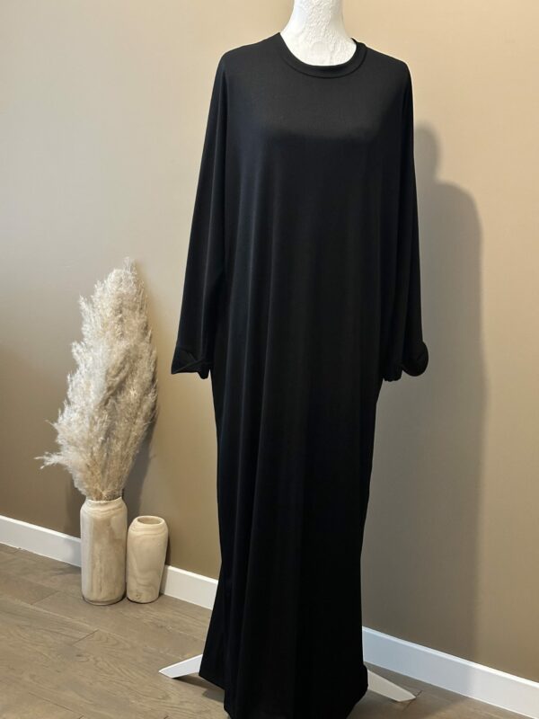 Abaya fluide avec rayure – Image 4