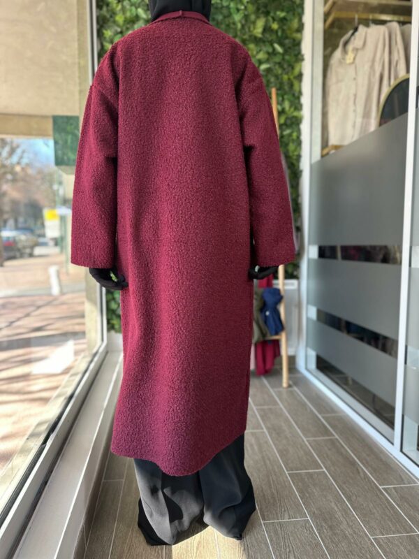 Manteau laine bouclée – Image 3