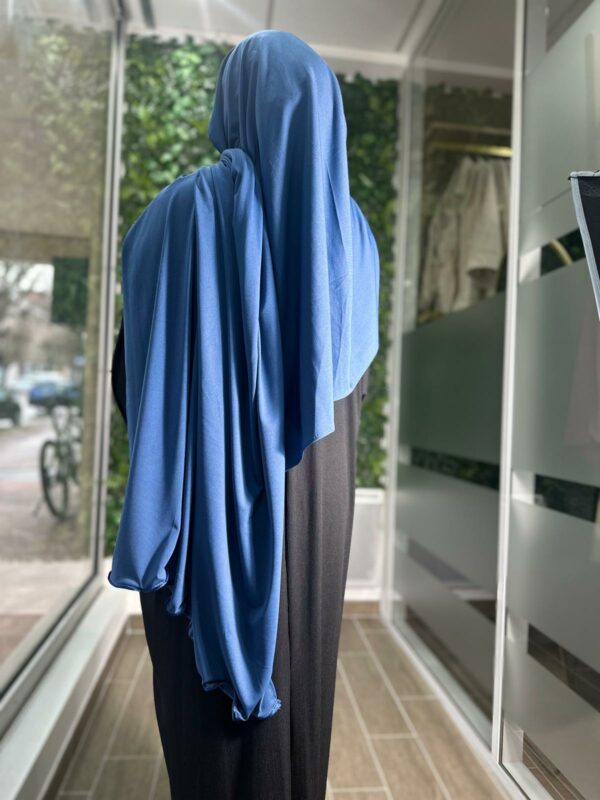 Hijab jersey ondulé lycra – Image 2