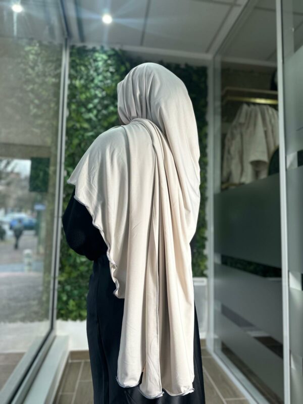 Hijab jersey ondulé lycra – Image 3