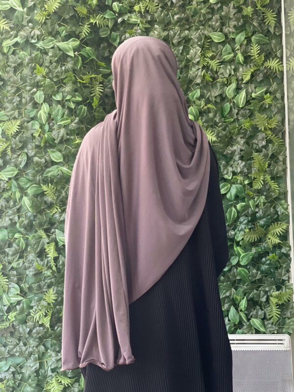 Hijab jersey ondulé lycra – Image 5